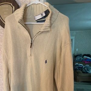 Ralph Lauren quarter zip sweater